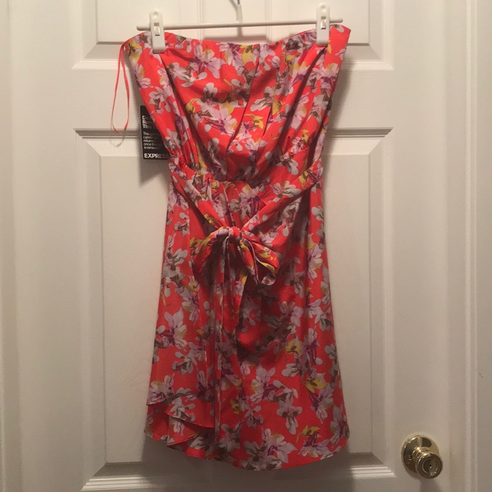 Express Strapless Dress